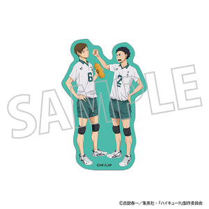 (Goods - Sticker) Haikyu!! Die-cut Sticker Moniwa, Futakuchi