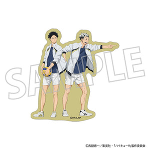 (Goods - Sticker) Haikyu!! Die-cut Sticker Bokuto, Akaashi