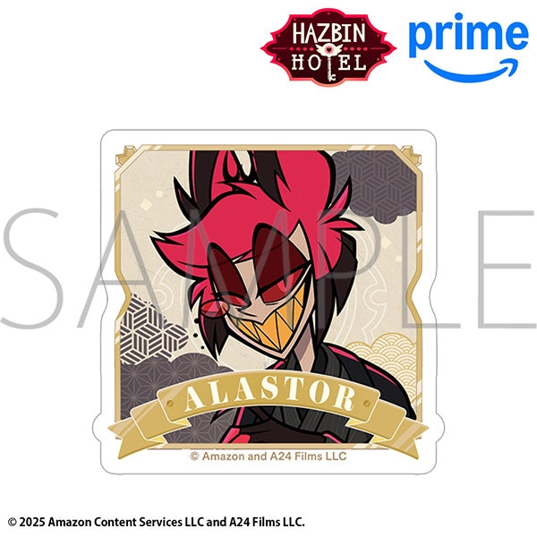 (Goods - Sticker) Hazbin Hotel Sticker  - Alastor (Kimono)
