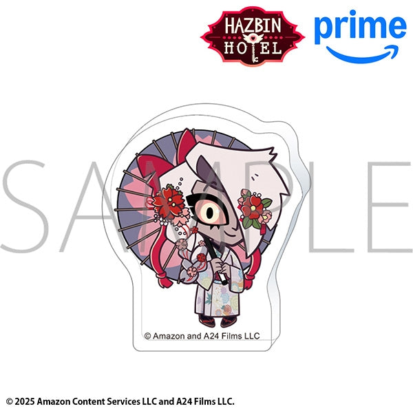 (Goods - Acrylic Stand) Hazbin Hotel Korotto Acrylic Figure - Vaggie (Kimono) Chibi
