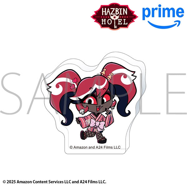 (Goods - Acrylic Stand) Hazbin Hotel Korotto Acrylic Figure - Velvette (Kimono) Chibi