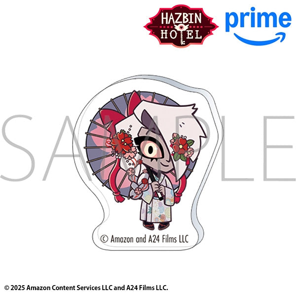 (Goods - Badge) Hazbin Hotel Acrylic Pin - Vaggie (Kimono) Chibi