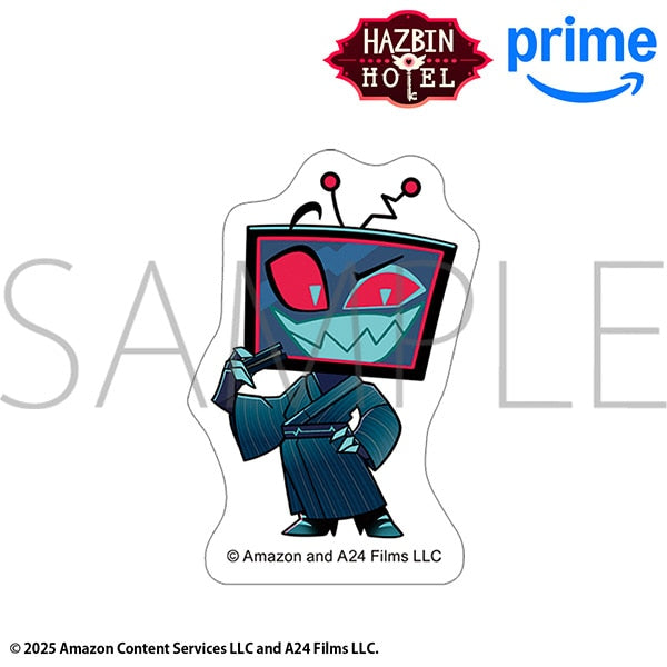(Goods - Sticker) Hazbin Hotel Sticker- Vox (Kimono) Chibi