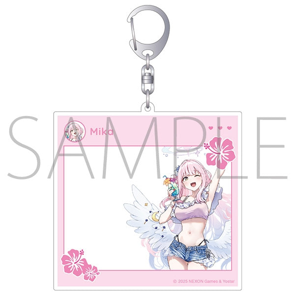 (Goods - Keychain) Blue Archive Photo Frame Keychain Mika