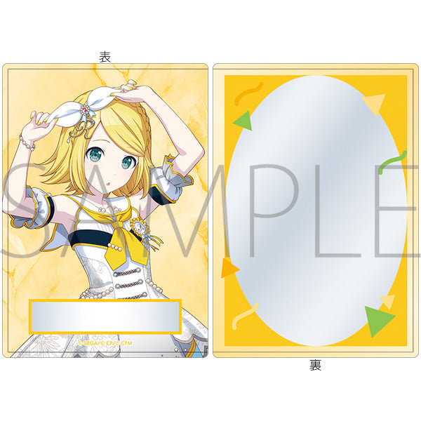 (Goods - Card Case) Hatsune Miku: Colorful Stage! Hard Card Case -Brand New World- (Stage Sekai) Kagamine Rin