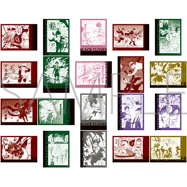 (Goods - Sticker) Black Clover Peta Collection (Blind Box -Single)