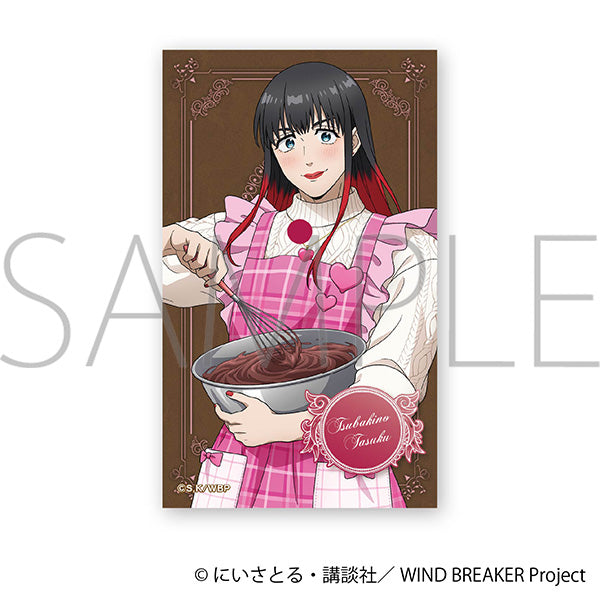 (Goods - Sticker) WIND BREAKER Holographic Sticker Tasuku Tsubakino ~Valentine's~