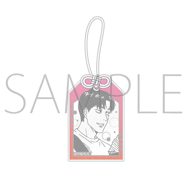 (Goods - Keychain) Captivated, by You Acrylic Omamori (Good Luck Charm) Style Keychain Yuichi Medaka