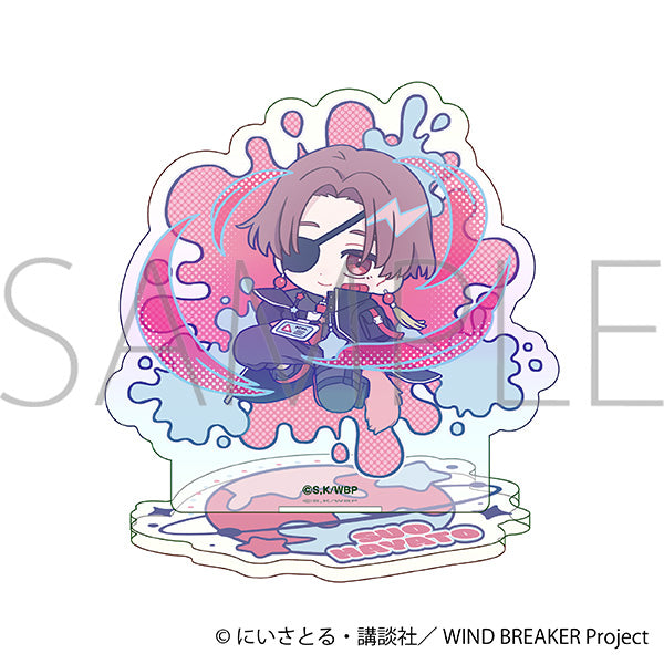 (Goods - Acrylic Stand) WIND BREAKER Mini Iridescent Acrylic Stand Hayato Suo Pastel Pop