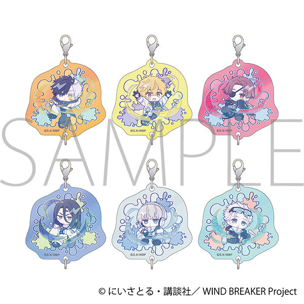 (Goods - Charm) WIND BREAKER Connectable Iridescent Charm Collection Pastel Pop (Blind Box -Single)