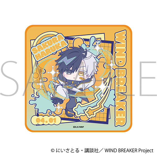 (Goods - Towel) WIND BREAKER Mini Towel Haruka Sakura Pastel Pop