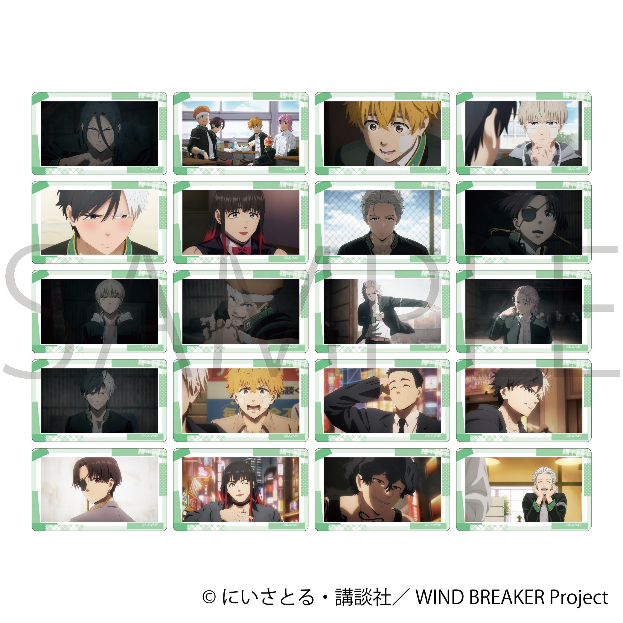 (Goods - Card) WIND BREAKER Commemorative Clear Card Collection (Blind Box -Single)