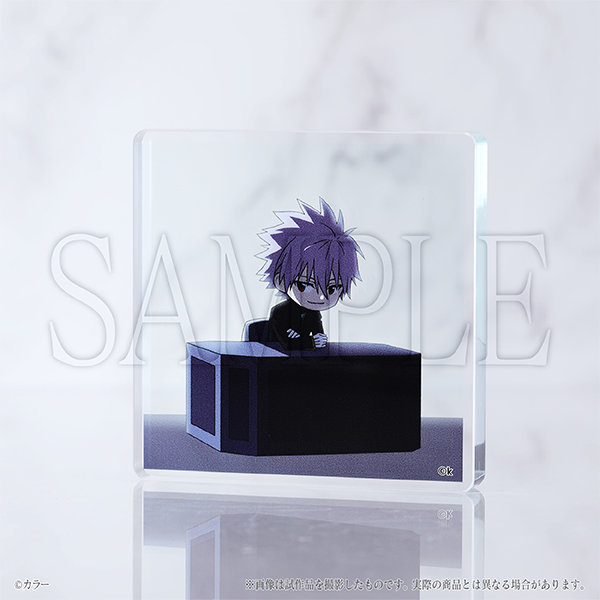 (Goods - Acrylic Stand) EVANGELION Mini Acrylic Stand Chibi Kaworu Nagisa: Commander Suit / Rebuild of Evangelion