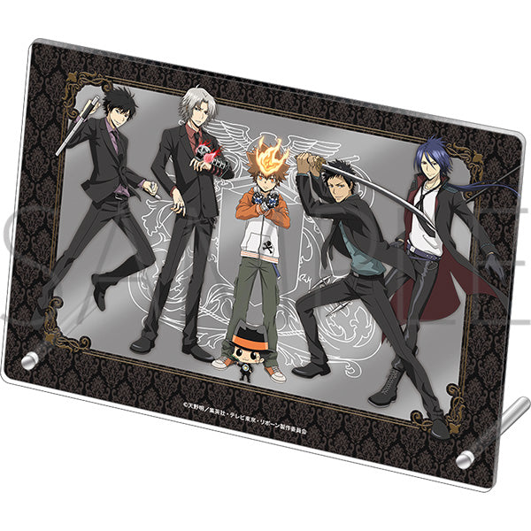 (Goods - Ornament) REBORN! Acrylic Art Panel Vongola