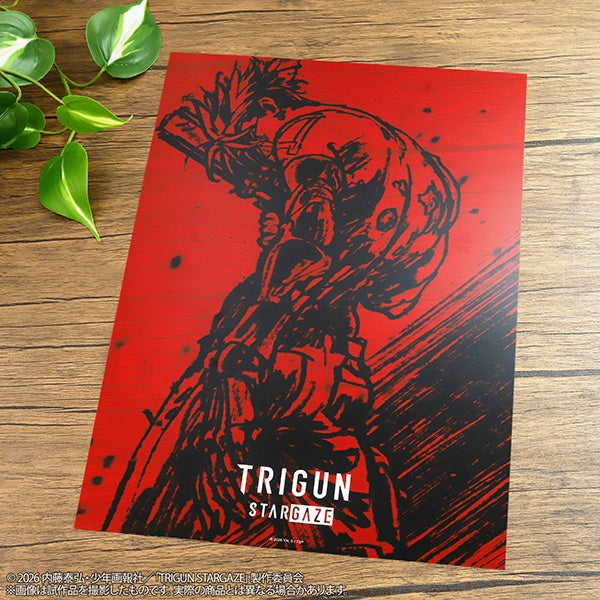 (Goods - Poster) TRIGUN STARGAZE Clear Poster - Teaser Visual