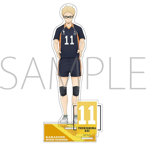 (Goods - Acrylic Stand) Haikyu!! Acrylic Stand Kei Tsukishima Everyone’s Jersey Numbers!