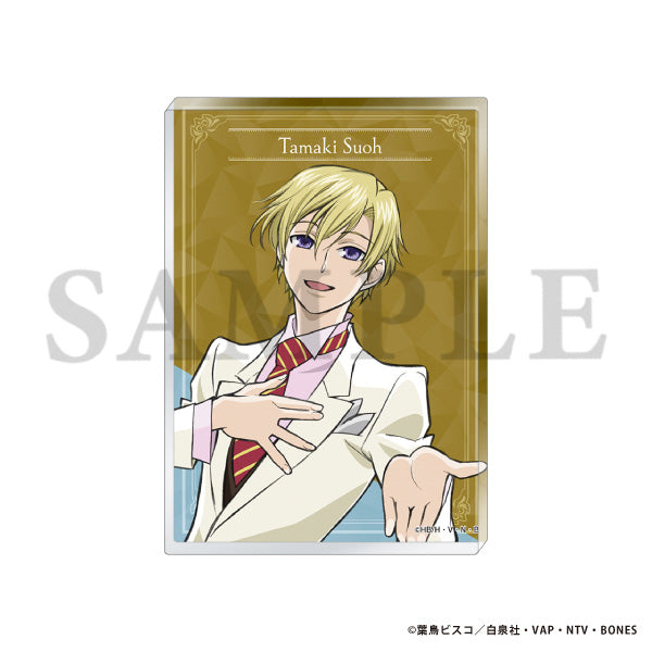 (Goods - Ornament) Ouran High School Host Club Acrylic Block / Welcome! Tamaki Suoh