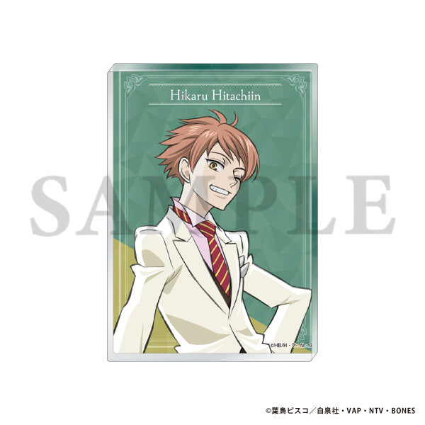 (Goods - Ornament) Ouran High School Host Club Acrylic Block / Welcome! Hikaru Hitachiin