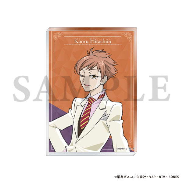 (Goods - Ornament) Ouran High School Host Club Acrylic Block / Welcome! Kaoru Hitachiin