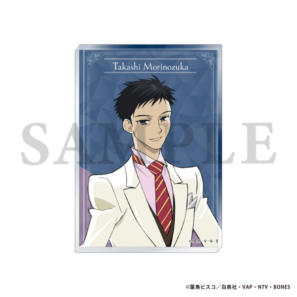 (Goods - Ornament) Ouran High School Host Club Acrylic Block / Welcome! Takashi Morinozuka