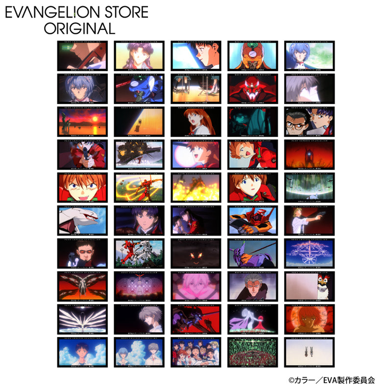 (Goods - Card) EVA STORE Original Rebuild of Evangelion Lamica Collection BOX (Blind Box -Single)