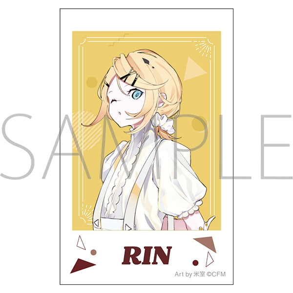 (Goods - Bromide) Hatsune Miku Series Instant Photo Print Kagamine Rin Casual Clothes Art by Yonemuro