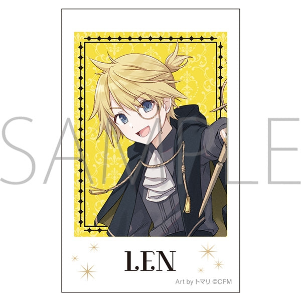 (Goods - Bromide) Hatsune Miku Series Instant Photo Print Kagamine Len Wizard Art by Tomari