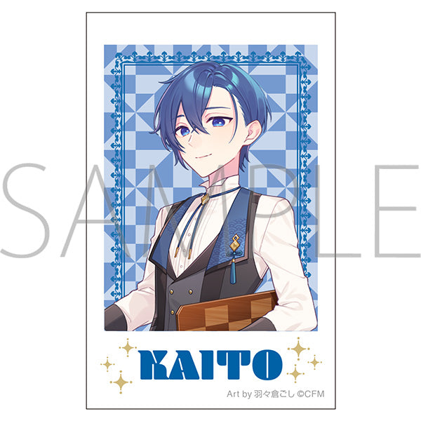 (Goods - Bromide) Hatsune Miku Series Instant Photo Print KAITO Japanese Caffe Art by Goshi Habakura