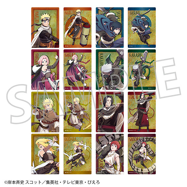 (Goods - Card) NARUTO Shippuden Iridescent Art Collection Ninden Boukentan (Blind Box -Single)