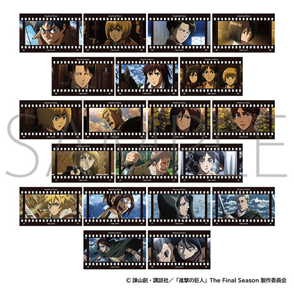 (Goods - Card) Attack on Titan Film Style Collection (Blind Box -Single)