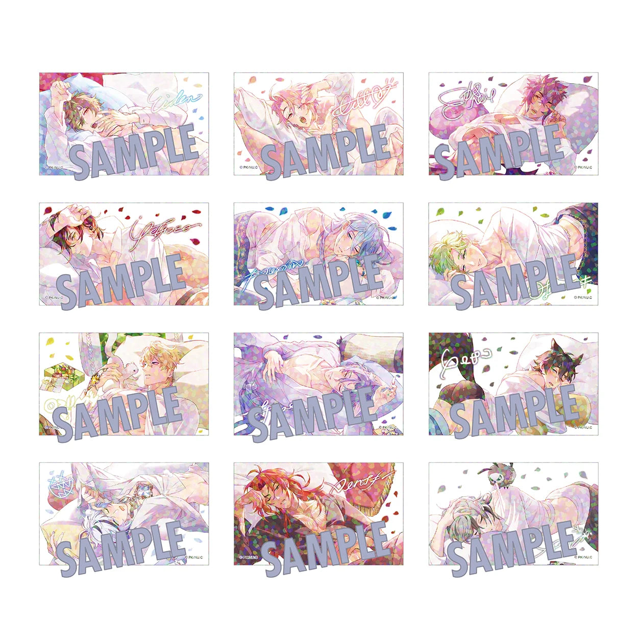 (Goods - Cards) //Preorder// NU: Carnival Glitter Card Collection Birthday Ver. (Blind Box -Single)