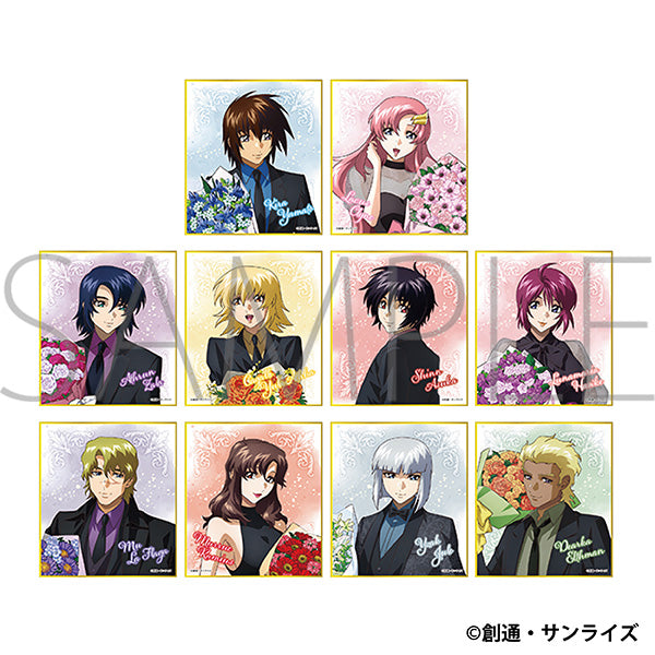 (Goods - Art Board) Mobile Suit Gundam SEED FREEDOM Mini Art Board Collection (Bouquet)(Blind Box -Single)