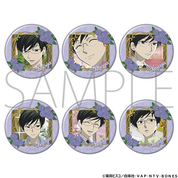 (Goods - Badge) Ouran High School Host Club Oshi Chara badge collectionsKyoya Ootori (Blind Box -Single)
