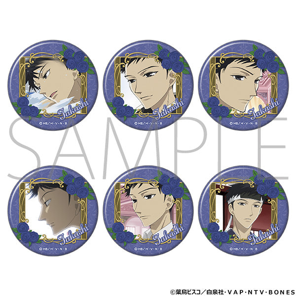 (Goods - Badge) Ouran High School Host Club Oshi Chara badge collectionsTakashi Morinozuka (Blind Box -Single)