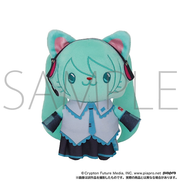 (Goods - Keychain) Hatsune Miku Series withCAT Plush Keychain w/ Eye Mask - Hatsune Miku