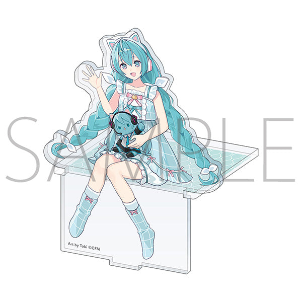 (Goods - Acrylic Stand) Hatsune Miku Series withCAT Acrylic Stand / Hatsune Miku