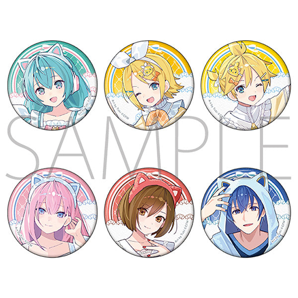 (Goods - Badge) Hatsune Miku Series withCAT Chara Badge Collection (Blind Box -Single)