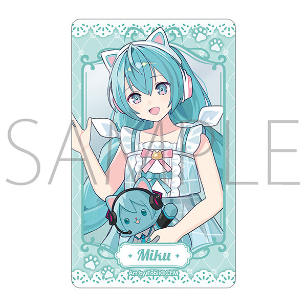 (Goods - Card) Hatsune Miku Series withCAT Clear Sheet Collection (Blind Box -Single)