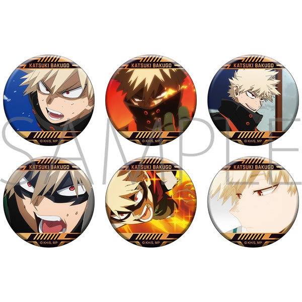 (Goods - Badge) My Hero Academia Button Badge Collection Katsuki Bakugo (Blind Box -Single)
