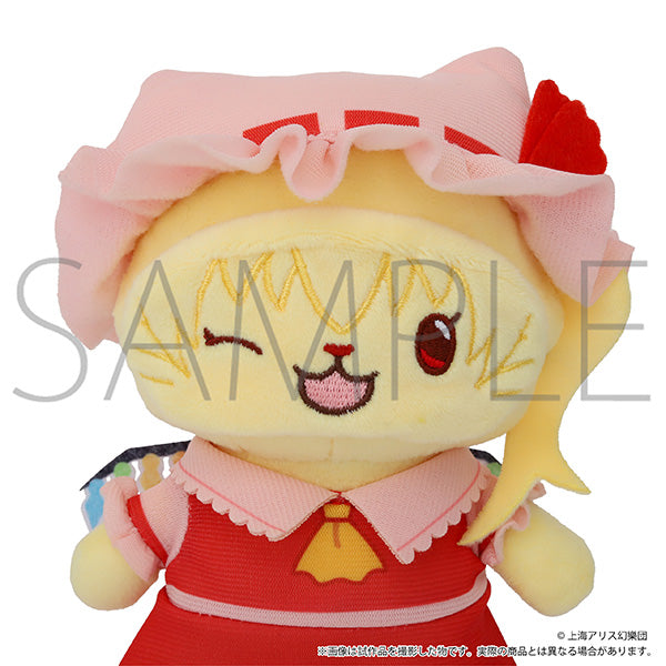 (Goods - Keychain) Touhou Project withCAT Plush With Eye Mask Keychain Flandre Scarlet
