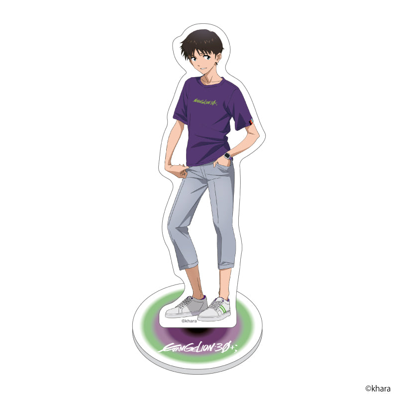 (Goods - Acrylic Stand) EVANGELION:30+； Acrylic Stand Shinji