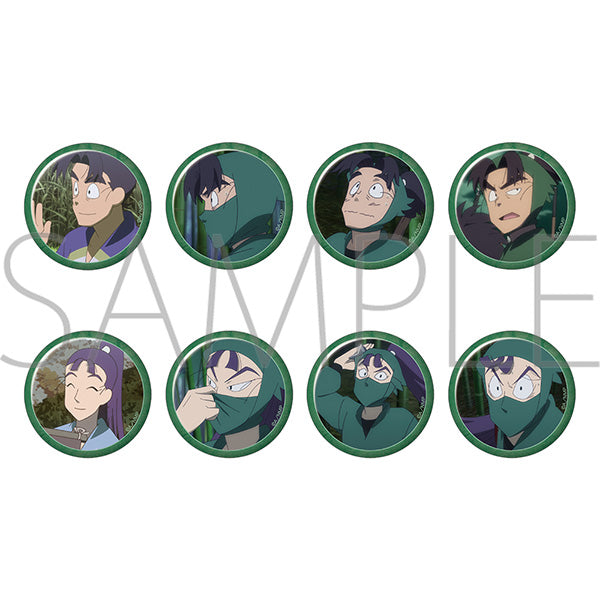 (Goods - Badge) Nintama Rantaro The Movie Invincible Master of the Dokutake Ninja Monjiro Shioe & Senzo Tachibana Chara Badge Collection (Blind Box -Single)