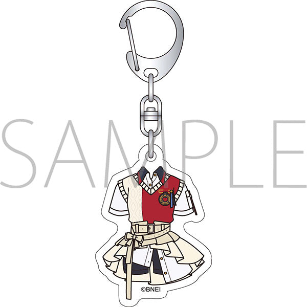(Goods - Keychain) Gakuen iDOLM@STER Costume Acrylic Keychain Saki Hanami
