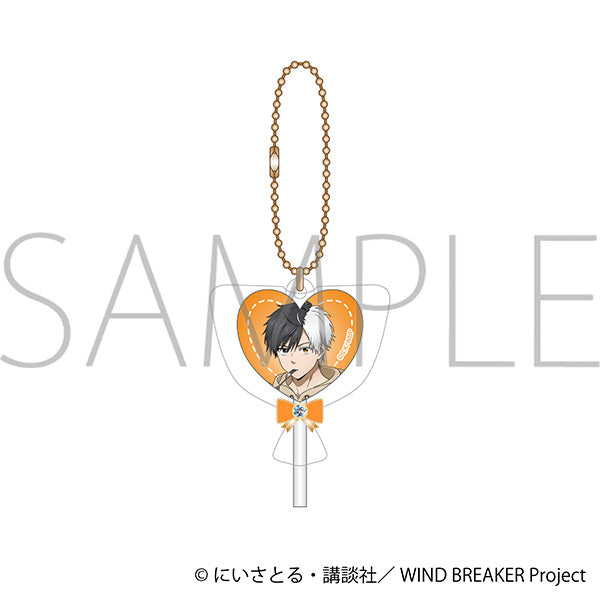 (Goods - Keychain) WIND BREAKER Candy Keychain Haruka Sakura ~Valentine's~