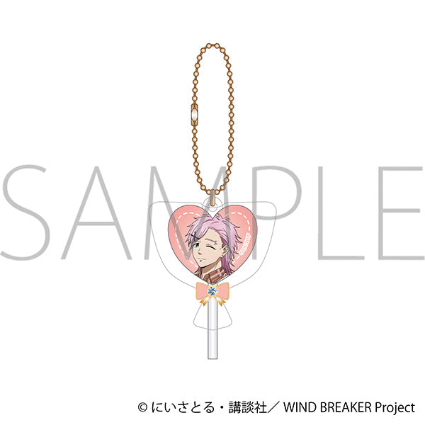 (Goods - Keychain) WIND BREAKER Candy Keychain Mitsuki Kiryuu ~Valentine's~