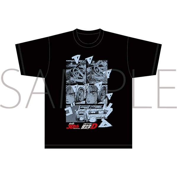 (Goods - Shirt) Initial D Manga Art Major Scene T-Shirt/A
