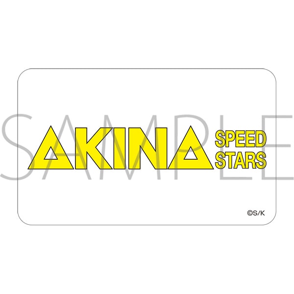 (Goods - Magnet) Initial D Manga Art Logo Magnet/Akina SpeedStars