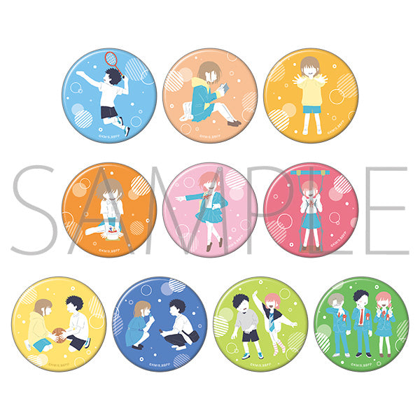 (Goods - Badge) Blue Box Chara Badge Collection Yuru Palette (Blind Box -Single)