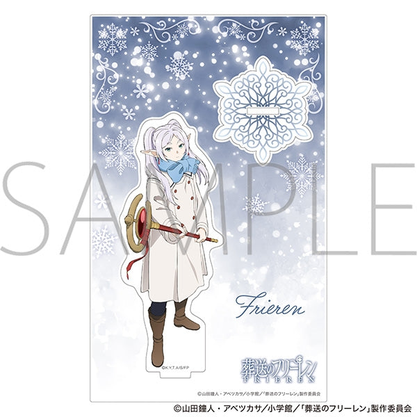 (Goods - Acrylic Stand) Frieren: Beyond Journey's End Iridescent Acrylic Stand Frieren Frieren's Party Winter Clothes