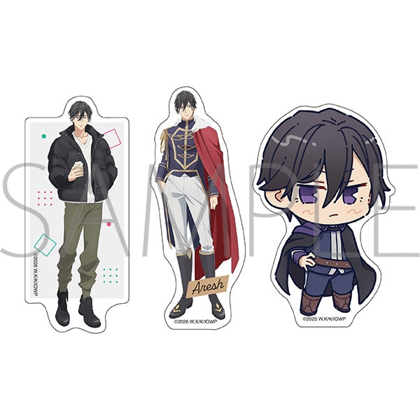 (Goods - Sticker) TV Anime - The Other World's Books Depend on the Bean Counter Sticker Set of 3 Aresh Indolark
